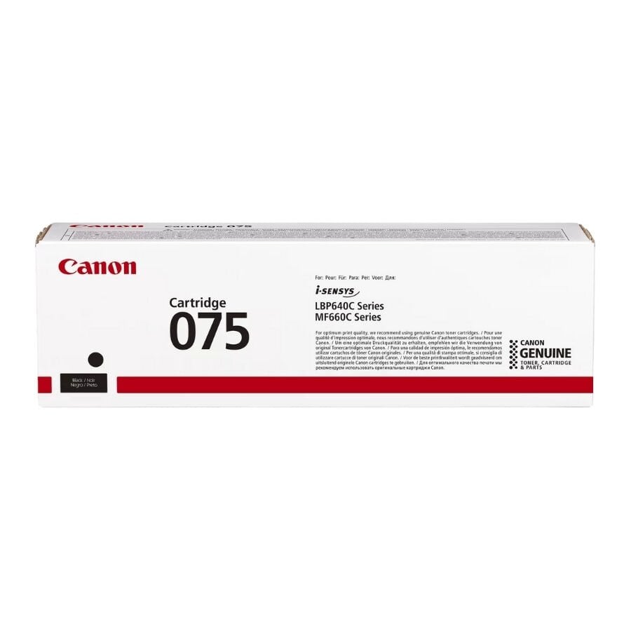 Canon CRG-075 (6365C002) Siyah Orjinal Toner
