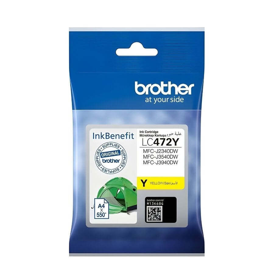 Brother LC472Y Sarı Orjinal Kartuş