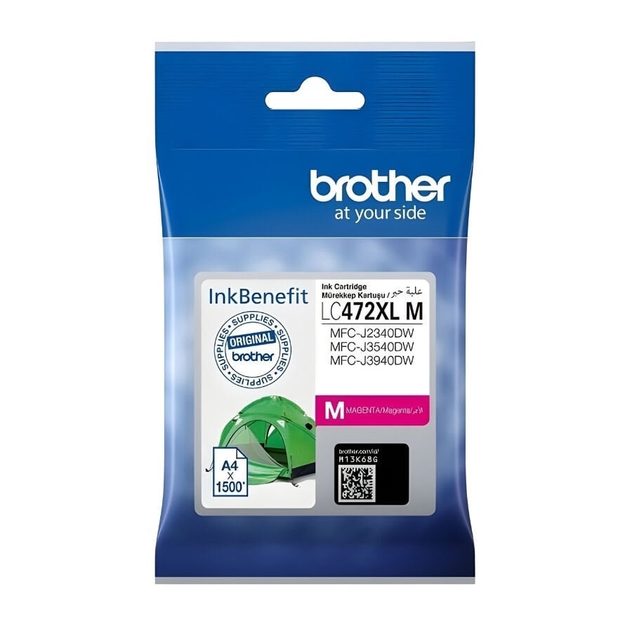 Brother LC472XL M Kırmızı Orjinal Kartuş Yüksek Kapasite