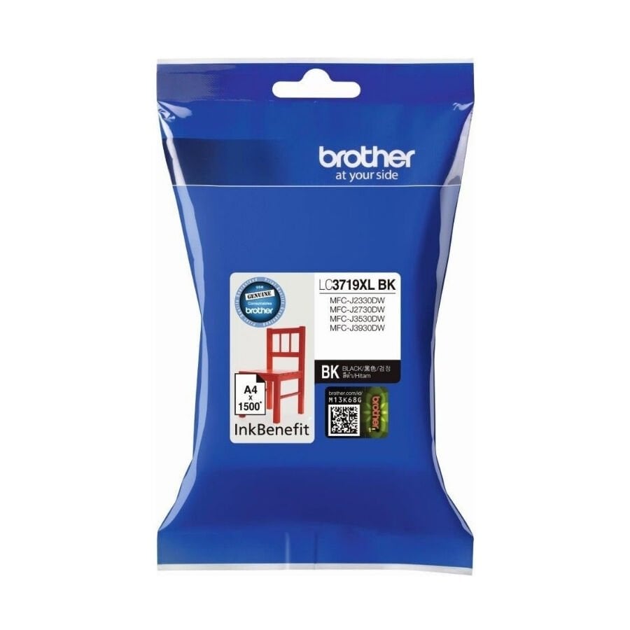 Brother LC3719XL BK Siyah Orjinal Kartuş Yüksek Kapasite