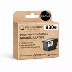 HP 938e 4S6Y2PE Siyah Muadil Kartuş Yüksek Kapasite