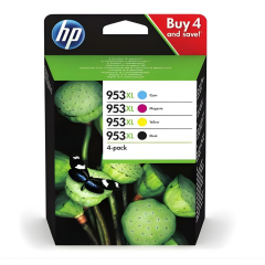 HP 953XL 3HZ52AE 4lü Paket Orjinal Kartuş Yüksek Kapasite