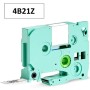 AIMO 4B21Z Beyaz Üzerine Siyah Etiket Şeridi 18mm x 8m - D480BT AIMO 4B21Z Beyaz Üzerine Siyah Etiket Şeridi 18mm x 8m - D480BT