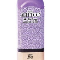 Artdeco 3608 Mor Akrilik Boya 140 ml T15915 Artdeco 3608 Mor Akrilik Boya 140 ml T15915
