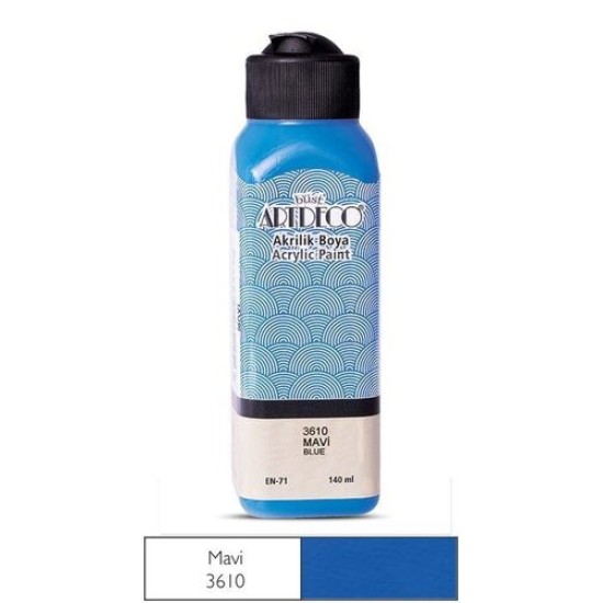 Artdeco 3610 Mavi Akrilik Boya 140 ml T15909 Artdeco 3610 Mavi Akrilik Boya 140 ml T15909
