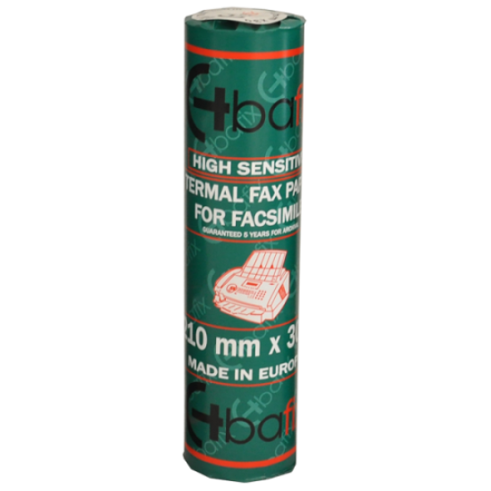 Bafix Faks Kağıdı Termal Rulo 210 MM x 30 MT T7714 Bafix Faks Kağıdı Termal Rulo 210 MM x 30 MT T7714
