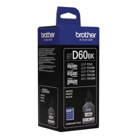 Brother BTD60BK Siyah Orjinal Mürekkep Kartuş - HL-T4000DW / DCP-T310 T13322 Brother BTD60BK Siyah Orjinal Mürekkep Kartuş - HL-T4000DW / DCP-T310 T13322