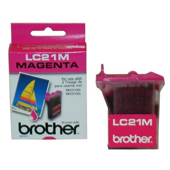 Brother LC-21M Kırmızı Orjinal Kartuş - MFC-3100C / MFC-5100C T16233 Brother LC-21M Kırmızı Orjinal Kartuş - MFC-3100C / MFC-5100C T16233