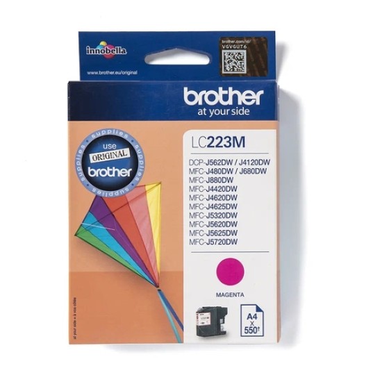 Brother LC-223M Kırmızı Orjinal Kartuş - MFC-J-4320 / DCP-J-4120 Brother LC-223M Kırmızı Orjinal Kartuş - MFC-J-4320 / DCP-J-4120