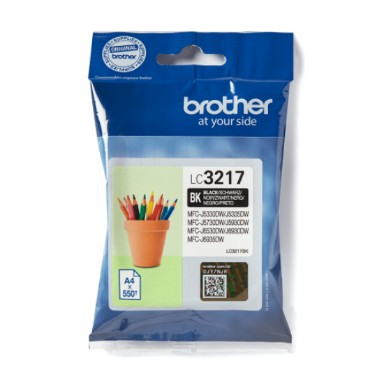 Brother LC-3217BK Siyah Orijinal Kartuş - MFC-J5330DW Brother LC-3217BK Siyah Orijinal Kartuş - MFC-J5330DW