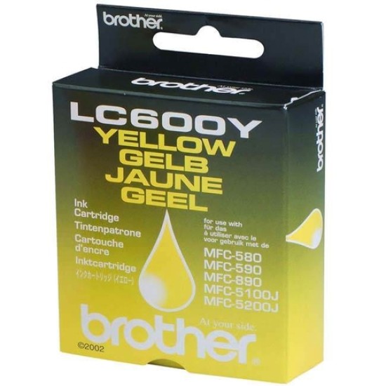Brother LC-600Y Sarı Orjinal Kartuş - MFC580 Brother LC-600Y Sarı Orjinal Kartuş - MFC580