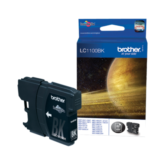 Brother LC1100BK Siyah Orjinal Kartuş - DCP-385C / DCP-395CN T7961 Brother LC1100BK Siyah Orjinal Kartuş - DCP-385C / DCP-395CN T7961