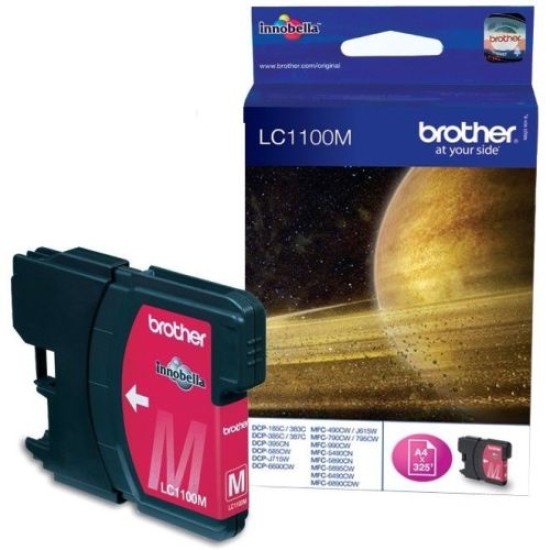 Brother LC1100M Kırmızı Orjinal Kartuş - DCP-385C / DCP-395CN T7962 Brother LC1100M Kırmızı Orjinal Kartuş - DCP-385C / DCP-395CN T7962