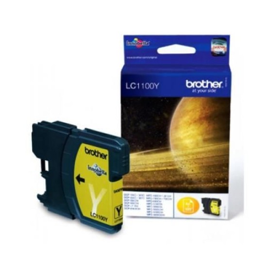 Brother LC1100Y Sarı Orjinal Kartuş - DCP-385C / DCP-395CN T7959 Brother LC1100Y Sarı Orjinal Kartuş - DCP-385C / DCP-395CN T7959