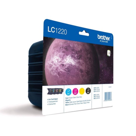 Brother LC1220 3'lü Paket Renkli Orjinal Kartuş - DCP-J125 Brother LC1220 3'lü Paket Renkli Orjinal Kartuş - DCP-J125