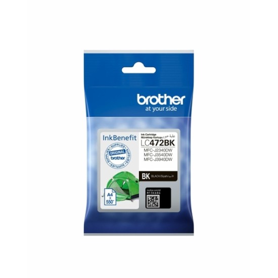 Brother LC472BK Siyah Orjinal Kartuş - MFC-J2340DW / J3540DW Brother LC472BK Siyah Orjinal Kartuş - MFC-J2340DW / J3540DW