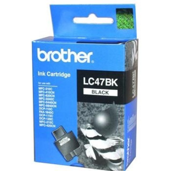 Brother LC47BK Siyah Orjinal Kartuş - DCP-110C / DCP-115C T1958 Brother LC47BK Siyah Orjinal Kartuş - DCP-110C / DCP-115C T1958