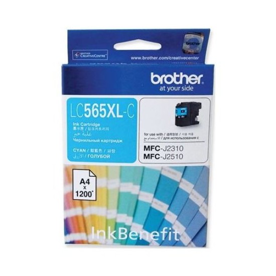 Brother LC565XLC Yüksek Kapasite Mavi Orjinal Kartuş - MFC-J3720 T7031 Brother LC565XLC Yüksek Kapasite Mavi Orjinal Kartuş - MFC-J3720 T7031