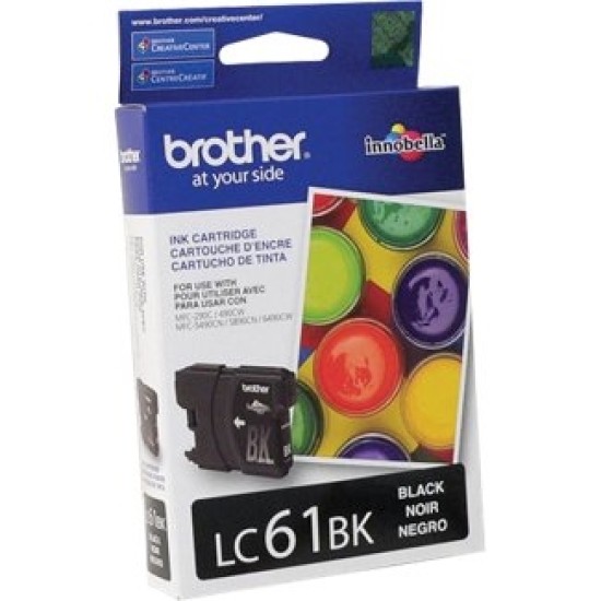 Brother LC61BK Siyah Orjinal Kartuş - MFC-490 / DCP-385 T2956 Brother LC61BK Siyah Orjinal Kartuş - MFC-490 / DCP-385 T2956