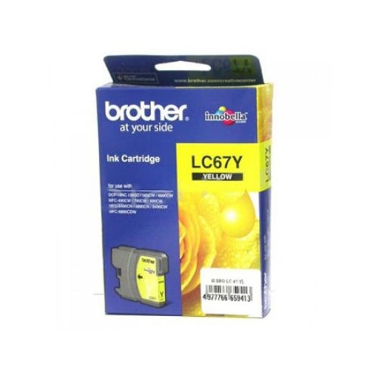 Brother LC67Y Sarı Orjinal Kartuş - DCP-585 T6886 Brother LC67Y Sarı Orjinal Kartuş - DCP-585 T6886