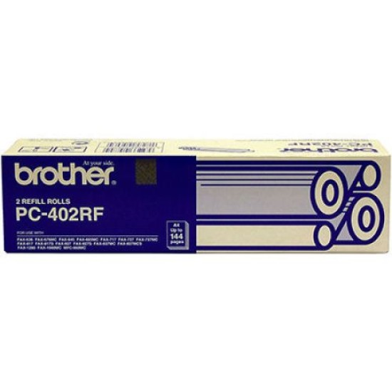Brother PC-402RF Orjinal Faks Filmi - Fax 645 / Fax 685MC T8589 Brother PC-402RF Orjinal Faks Filmi - Fax 645 / Fax 685MC T8589