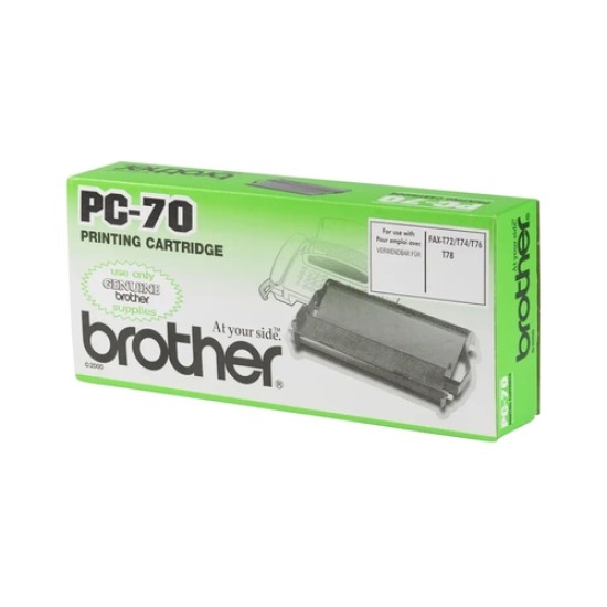 Brother PC-70 Orjinal Termal Transfer Rulosu - Faks-T74 Brother PC-70 Orjinal Termal Transfer Rulosu - Faks-T74