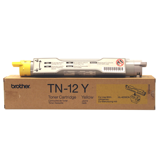 Brother TN-12Y Sarı Orjinal Toner - HL-4200CN T11679 Brother TN-12Y Sarı Orjinal Toner - HL-4200CN T11679