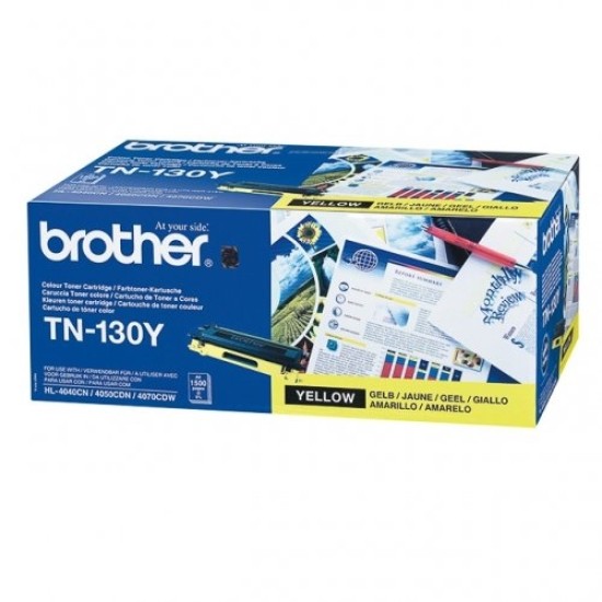 Brother TN-130Y Orjinal Sarı Toner - HL-4040CN T17445 Brother TN-130Y Orjinal Sarı Toner - HL-4040CN T17445
