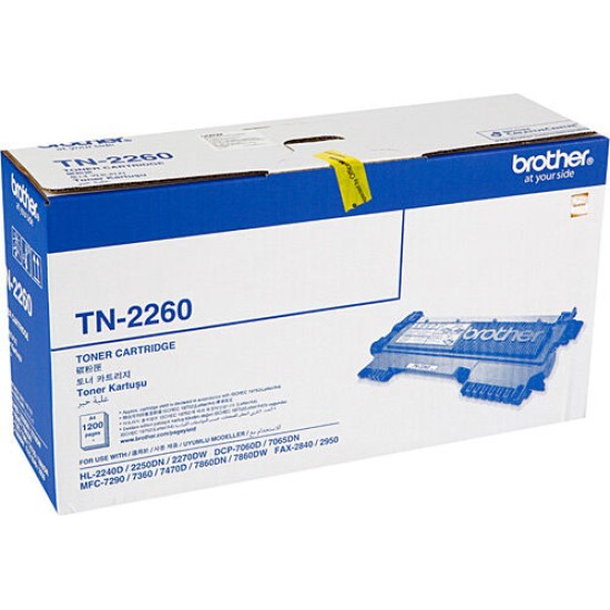 Brother TN-2260 Orjinal Toner - HL-2250DN T3737 Brother TN-2260 Orjinal Toner - HL-2250DN T3737