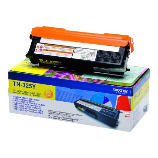 Brother TN-325Y Sarı Orjinal Toner - DCP-9055 / HL-4140 T6978 Brother TN-325Y Sarı Orjinal Toner - DCP-9055 / HL-4140 T6978
