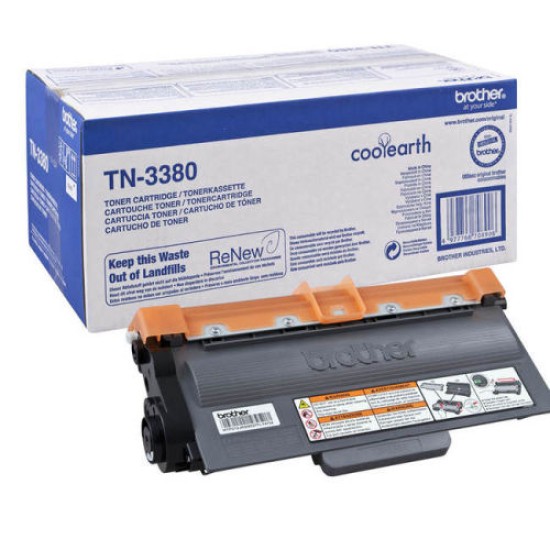 Brother TN-3380 Orjinal Toner - HL-5440 / HL-5450 / HL-6180 T6949 Brother TN-3380 Orjinal Toner - HL-5440 / HL-5450 / HL-6180 T6949