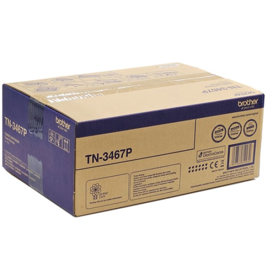 Brother TN-3467P Siyah Orjinal Toner - HL-L5000D Brother TN-3467P Siyah Orjinal Toner - HL-L5000D