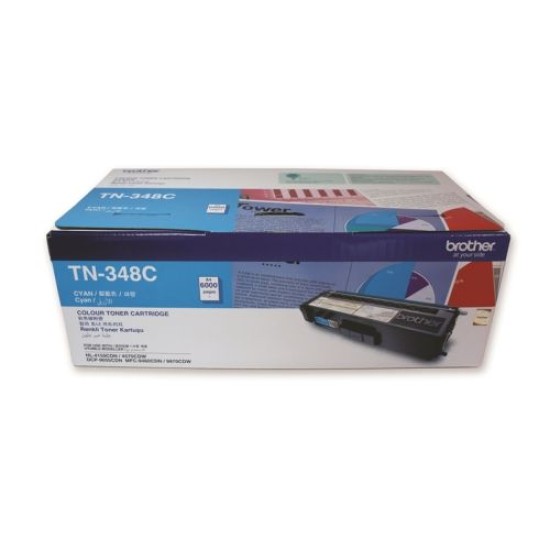 Brother TN-348C Mavi Orjinal Toner - DCP-9055CDN T7717 Brother TN-348C Mavi Orjinal Toner - DCP-9055CDN T7717
