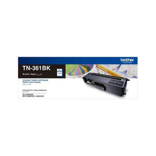 Brother TN-361BK Siyah Orjinal Toner - DCP-L8450 / HL-L8250 T11203 Brother TN-361BK Siyah Orjinal Toner - DCP-L8450 / HL-L8250 T11203