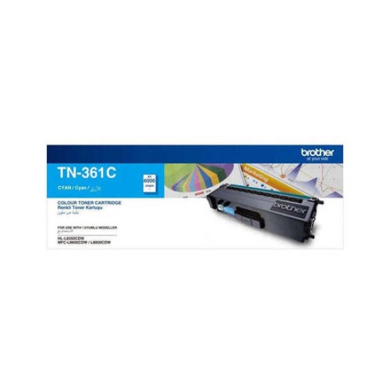 Brother TN-361C Mavi Orjinal Toner - DCP-L8450 / HL-L8250 T11204 Brother TN-361C Mavi Orjinal Toner - DCP-L8450 / HL-L8250 T11204