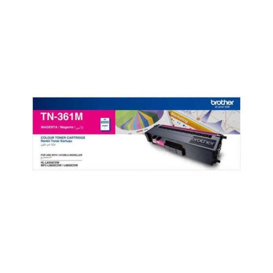 Brother TN-361M Kırmızı Orjinal Toner - DCP-L8450 / HL-L8250 T11206 Brother TN-361M Kırmızı Orjinal Toner - DCP-L8450 / HL-L8250 T11206