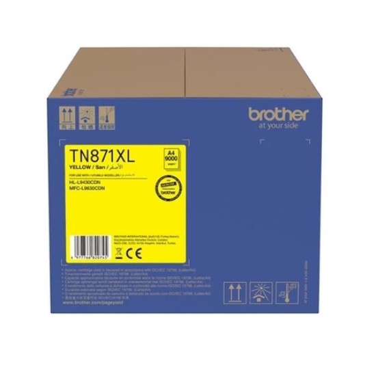 Brother TN-871XL Sarı Orjinal Toner Yüksek Kapasite - L9630CDN Brother TN-871XL Sarı Orjinal Toner Yüksek Kapasite - L9630CDN