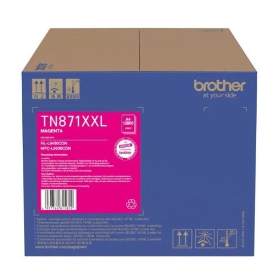 Brother TN-871XXL Kırmızı Orjinal Toner Yüksek Kapasiteli - HL-L9310CDW Brother TN-871XXL Kırmızı Orjinal Toner Yüksek Kapasiteli - HL-L9310CDW