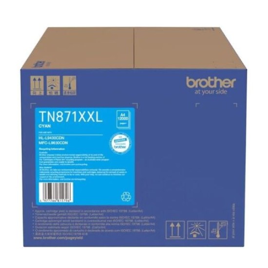 Brother TN-871XXL Mavi Orjinal Toner Yüksek Kapasiteli - HL-L9310CDW Brother TN-871XXL Mavi Orjinal Toner Yüksek Kapasiteli - HL-L9310CDW