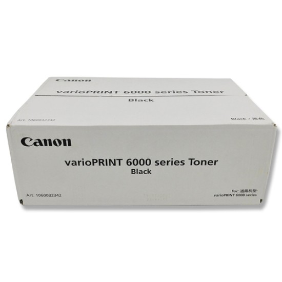 Canon 1060032342 Siyah Orjinal Toner - VarioPrint 6000 Series Canon 1060032342 Siyah Orjinal Toner - VarioPrint 6000 Series