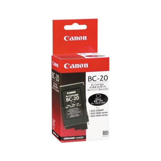Canon BC-20 0895A003 Orjinal Kartuş - BJC-2000 / BJC-2100 T2462 Canon BC-20 0895A003 Orjinal Kartuş - BJC-2000 / BJC-2100 T2462