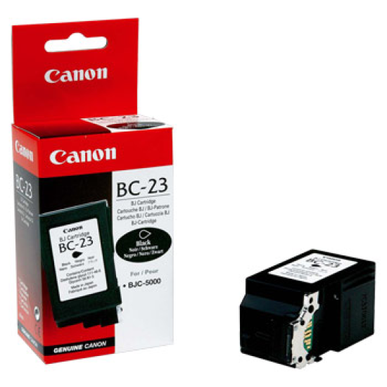 Canon BC-23 0897A003 Siyah Orjinal Kartuş - BJC-2000 / BJC-2100 T8622 Canon BC-23 0897A003 Siyah Orjinal Kartuş - BJC-2000 / BJC-2100 T8622
