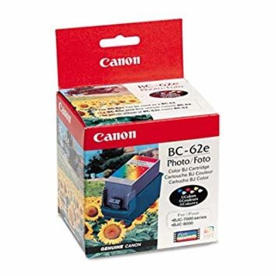 Canon BC-62E 0920A003 Orjinal Fotoğraf Kartuşu - BJC-700 / BJC-700J T8604 Canon BC-62E 0920A003 Orjinal Fotoğraf Kartuşu - BJC-700 / BJC-700J T8604