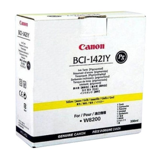 Canon BCI-1421Y 8370A001AA Sarı Orjinal Kartuş - W8200 / W8400 T9760 Canon BCI-1421Y 8370A001AA Sarı Orjinal Kartuş - W8200 / W8400 T9760