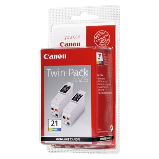 Canon BCI-21 0954A379 2li Paket Siyah / Renkli Orjinal Kartuş - BJC-2000 Canon BCI-21 0954A379 2li Paket Siyah / Renkli Orjinal Kartuş - BJC-2000