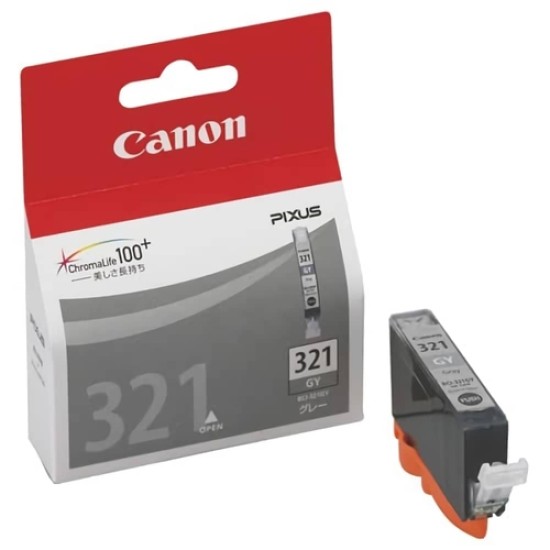 Canon BCI-321GY 2931B001 Gri Orjinal Kartuş - MP990 / MP980 Canon BCI-321GY 2931B001 Gri Orjinal Kartuş - MP990 / MP980