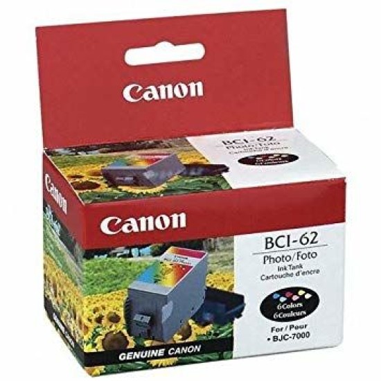 Canon BCI-62 0969A002 Orjinal Fotoğraf Kartuşu - BJC-7000 / BJC-700J T8603 Canon BCI-62 0969A002 Orjinal Fotoğraf Kartuşu - BJC-7000 / BJC-700J T8603