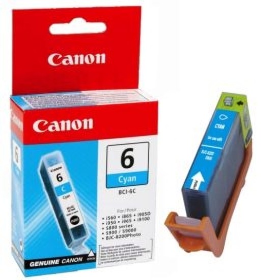 Canon BCI-6C 4706A002 Mavi Orjinal Kartuş - BJC-8200 T2708 Canon BCI-6C 4706A002 Mavi Orjinal Kartuş - BJC-8200 T2708