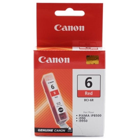 Canon BCI-6R 8891A002 Kırmızı Red Orjinal Kartuş - BJC-8200 T1959 Canon BCI-6R 8891A002 Kırmızı Red Orjinal Kartuş - BJC-8200 T1959