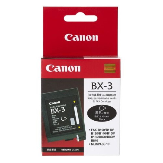 Canon BX-3 0884A003 Orjinal Kartuş - B100 / B110 T2760 Canon BX-3 0884A003 Orjinal Kartuş - B100 / B110 T2760